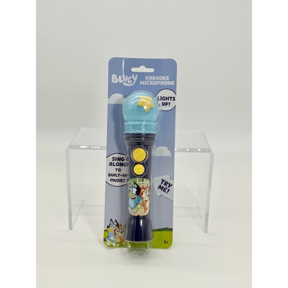 Bluey Karaoke Other - Bluey Karaoke Microphone Ligth‎ Up Gift Idea For Kids 3+ Year Birthday Gift Idea